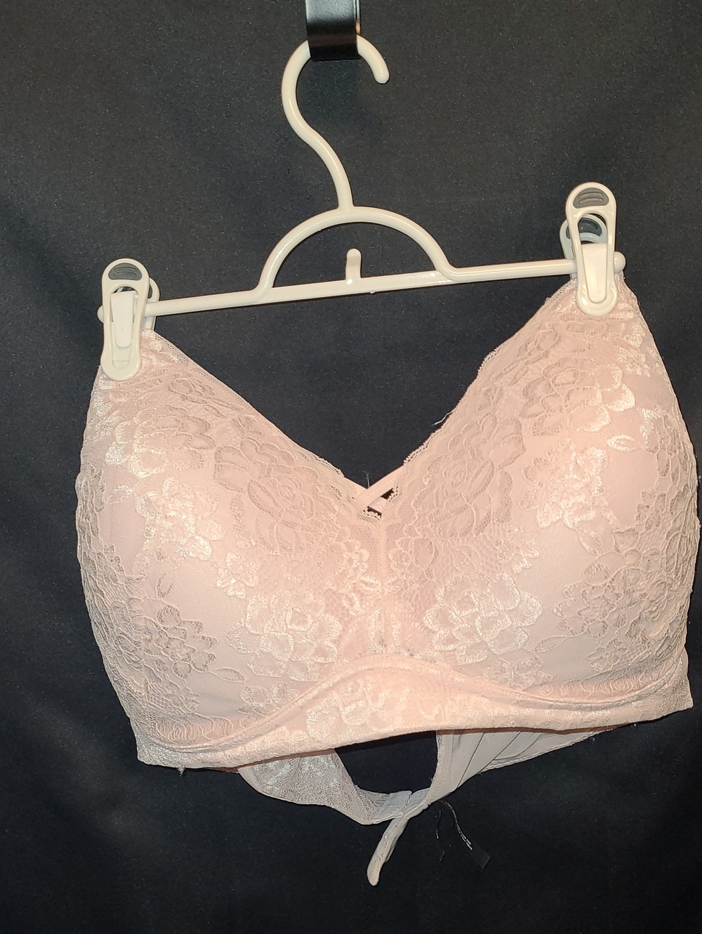 TORRID BOUTIQUE LARGE CUP Soft Lace Bralette - Light Pink 44DDD